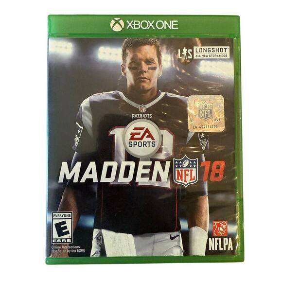 XBOX ONE Madden NFL 18 Video Game Gaming - Picture 1 of 3